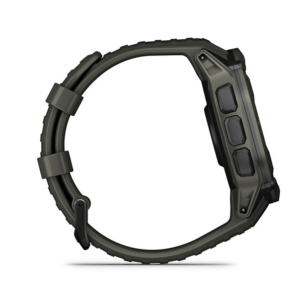 Instinct 2X Solar - Solar Smart Watch with LED Flashlight (Moss