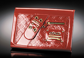 ラグジュアリー サンバイザーカバー タイプ モノグラムレザー エナメル