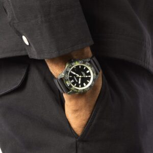 Shinola Detroit 45mm Automatic Forged Carbon Monster Watch