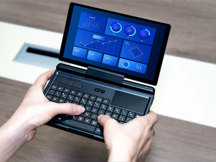 Core i3-N300搭載の7型モバイル2in1 PC「GPD MicroPC 2」13日発売