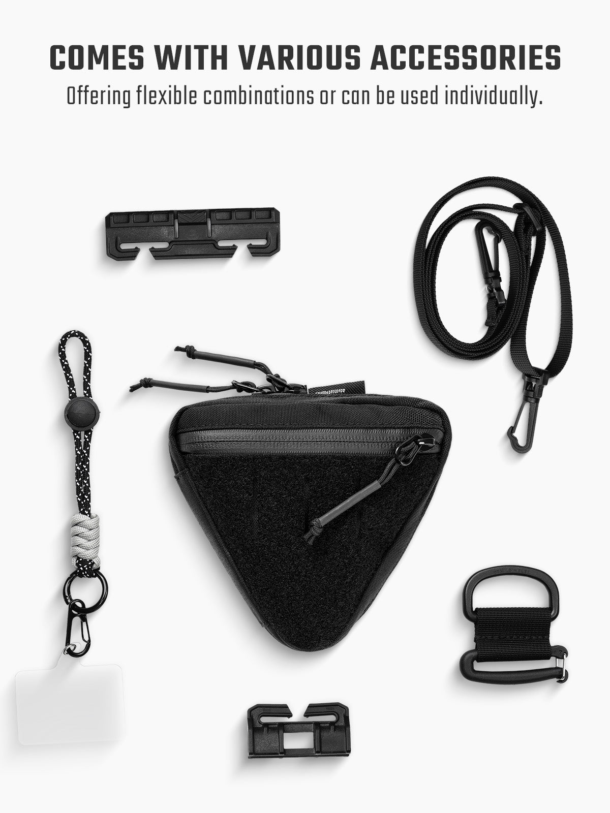 TacticalGeek Storage A8 Triangle Pouch(X-PAC)- As Featured on
