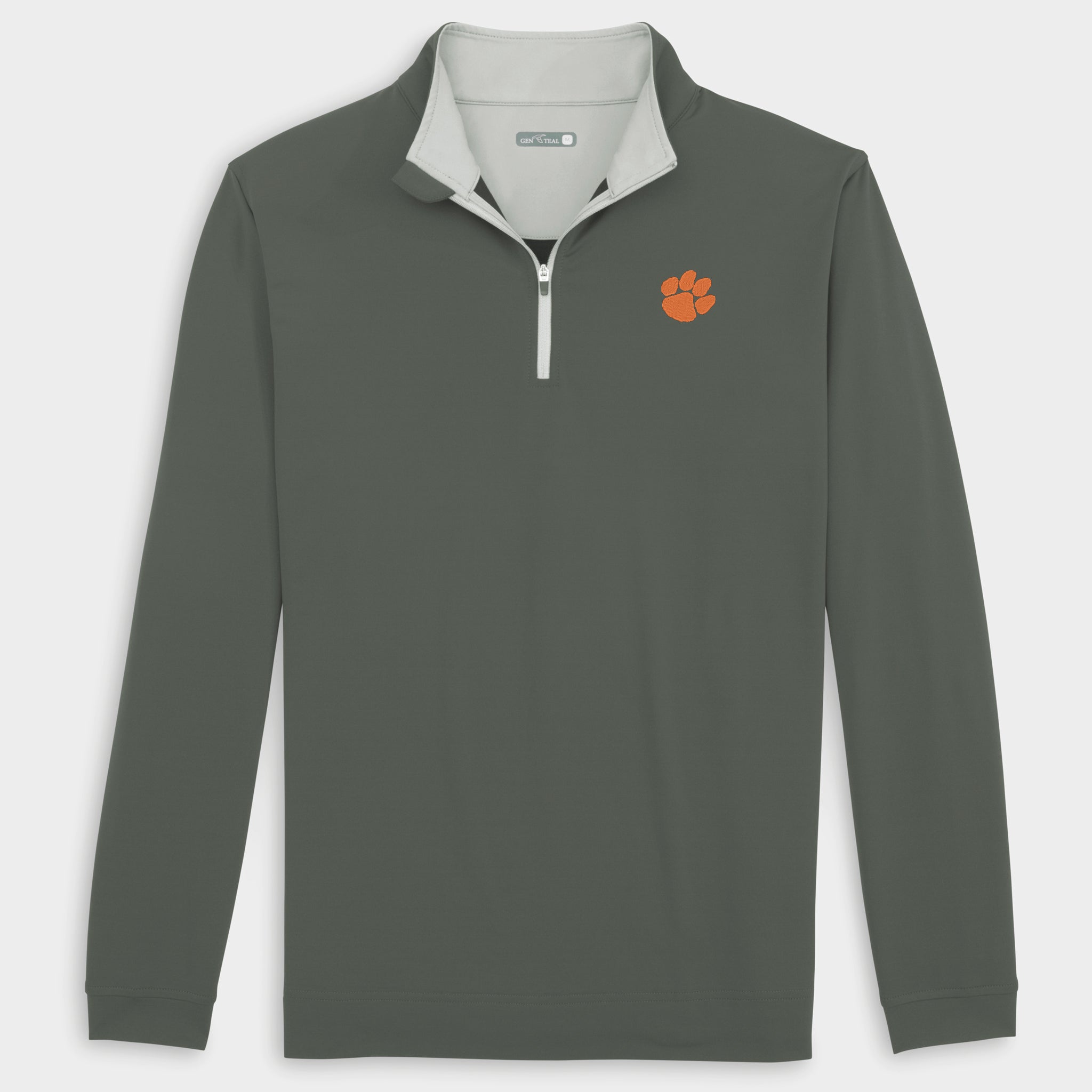 Mens Clemson Venture Performance Quarter-Zip | GenTeal Mens Apparel