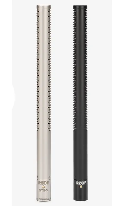 Rode NTG3 Supercardioid Shotgun Microphones