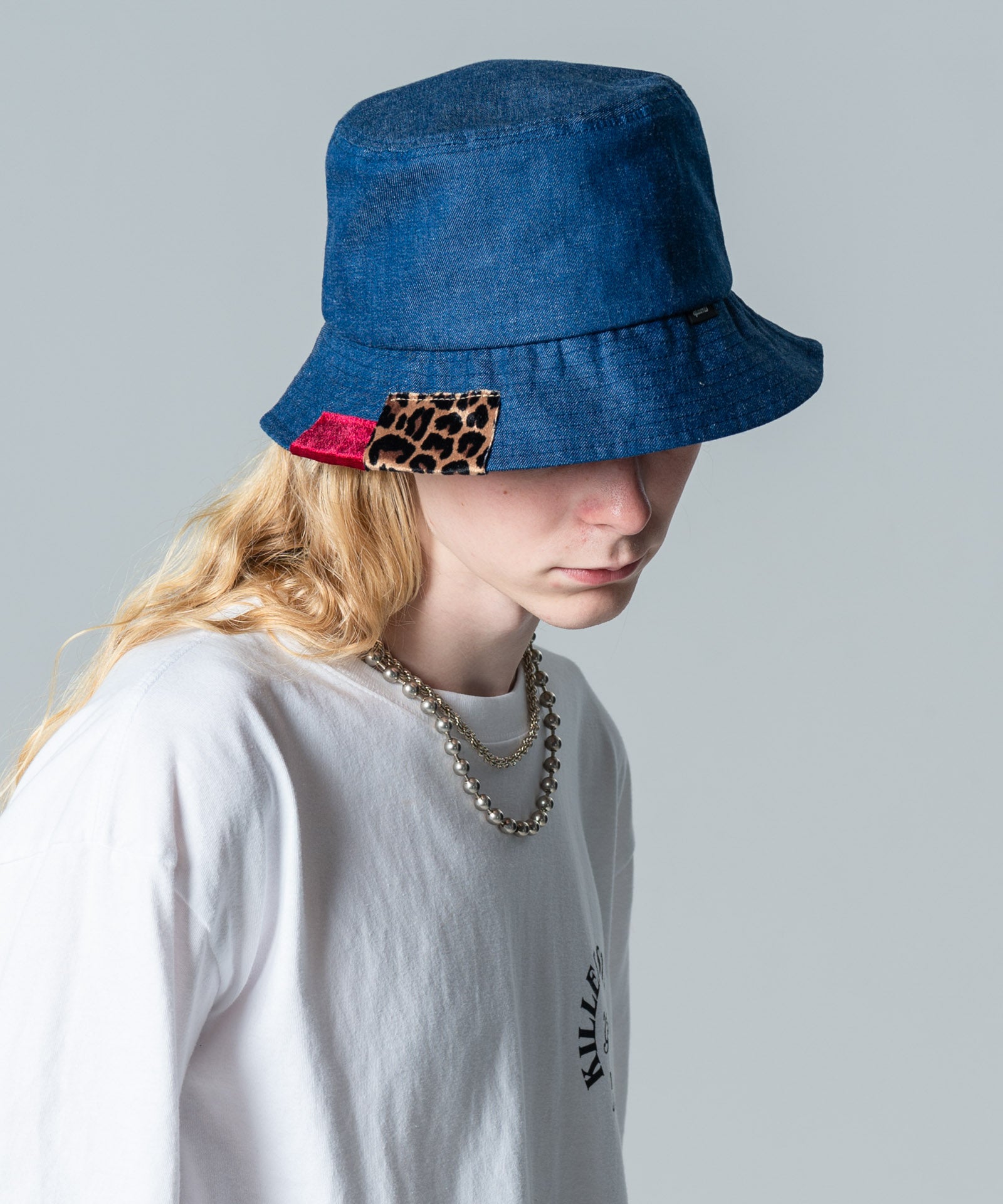 GB0125/CP05 : Patchwork Bucket Hat / パッチワークバケットハット