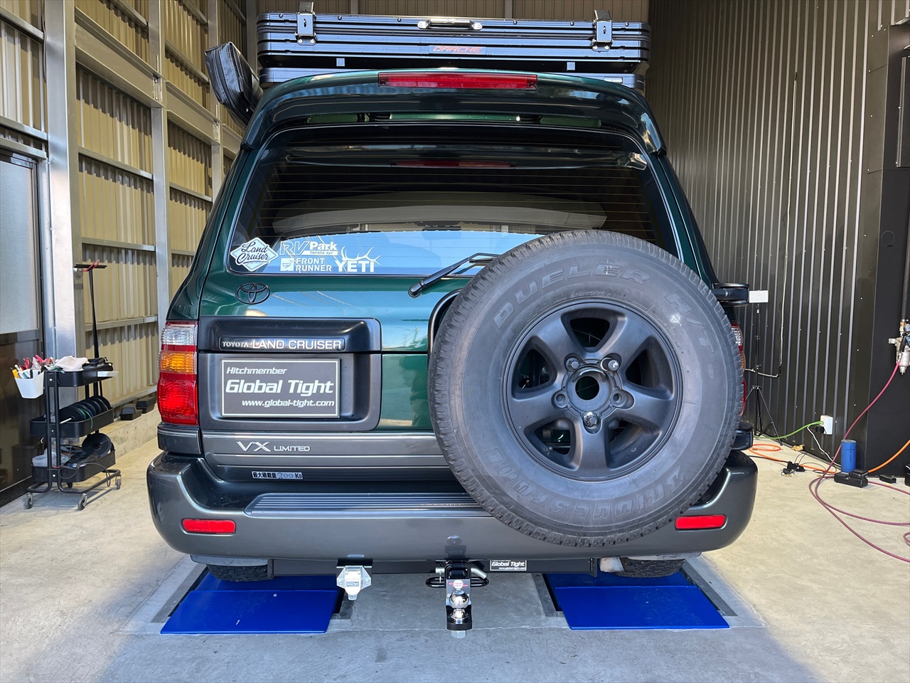 ランドクルーザー100用ヒッチメンバー | 高強度ヒッチメンバー制作販売