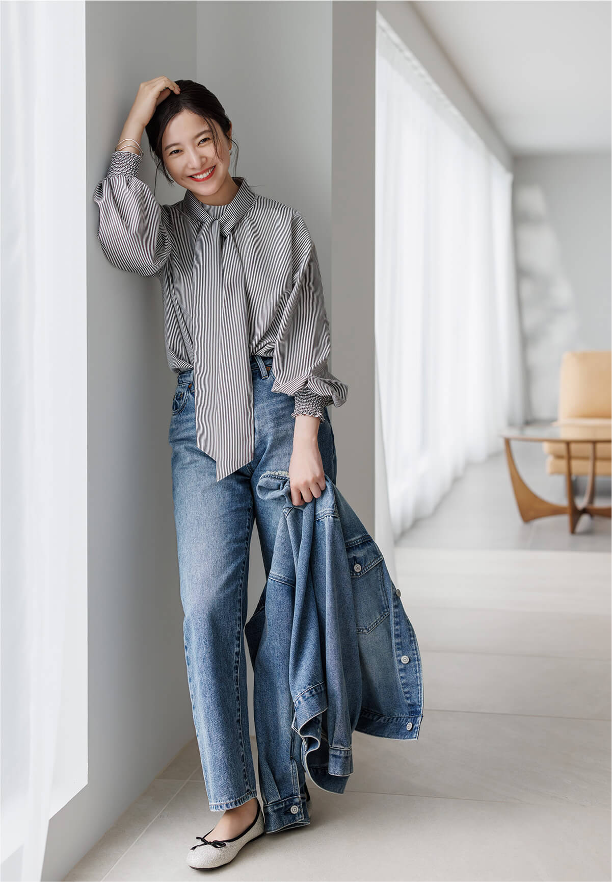 GOOD DENIM 2024秋 女優・吉高由里子がはきこなすデニムシリーズ