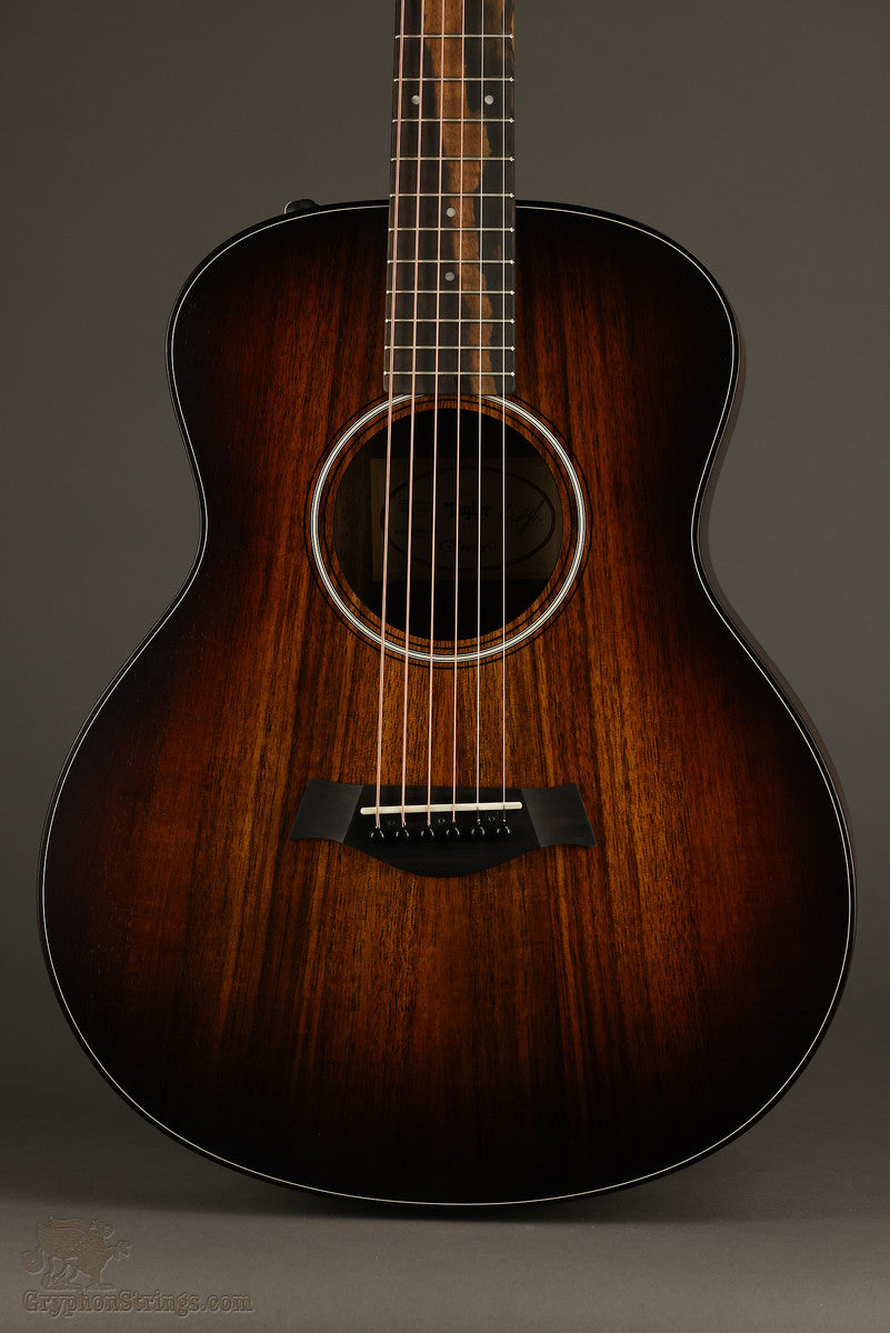 Taylor GS Mini-e Koa Plus Acoustic Electric - New – Gryphon Strings