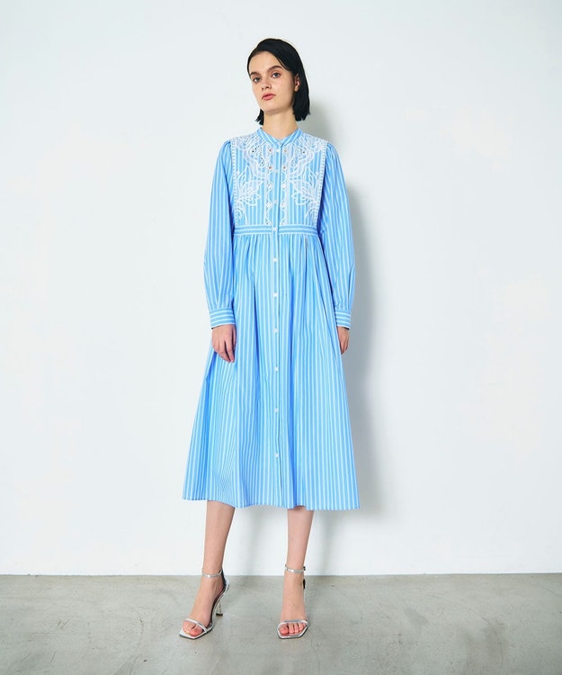 刺繍シャツワンピース / GRACE CONTINENTAL | GRACE CONTINENTAL