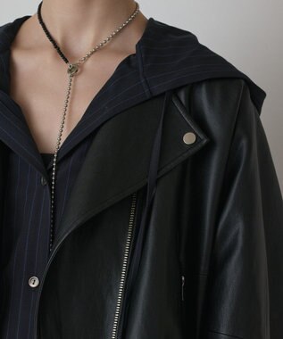 フェイクレザーライダース / GRACE CONTINENTAL | GRACE CONTINENTAL