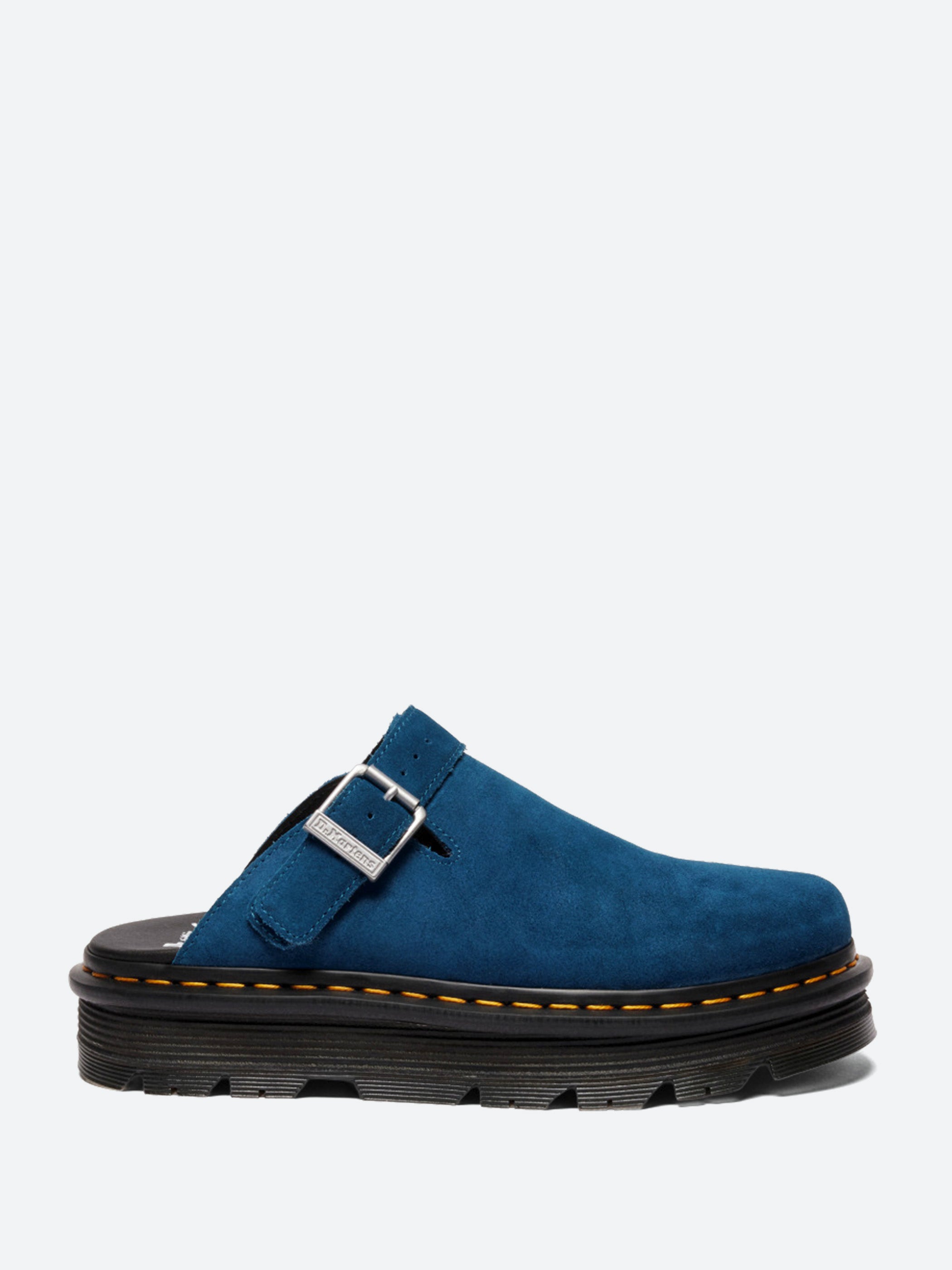 Dr. Martens - Zebzag Mule in Neptune Blue Suede – gravitypope