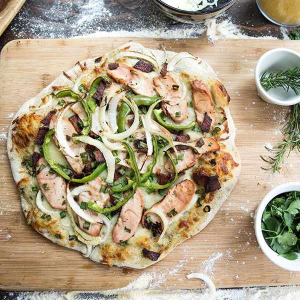 Chicken Bacon Ranch Pizza - Green Mountain Grills