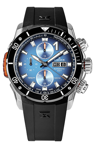 エドックス(EDOX) 2024新作 ブランド初のベゼルロック機能を備える