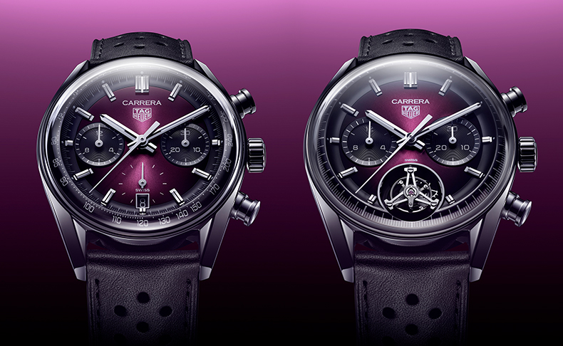 タグ・ホイヤー(TAG Heuer) 2025新作 パープルの魅惑。スモーキーな