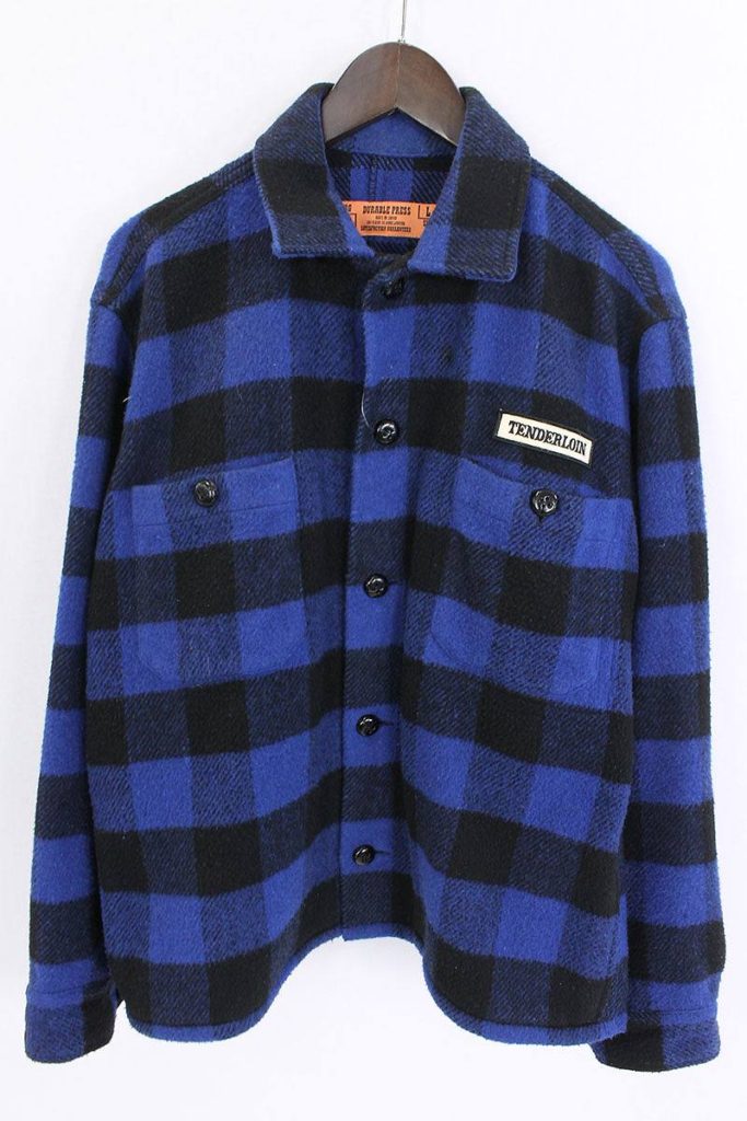 テンダーロイン TENDERLOIN T-HIDE S ショールカラーホースハイド