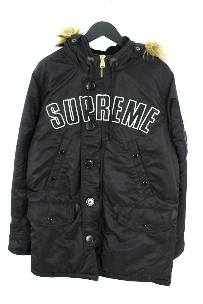 シュプリーム SUPREME Arc Logo N-3B Parka アーチロゴN-3Bパーカー