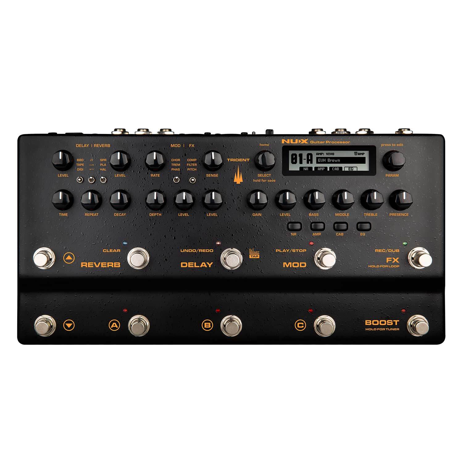 NU-X NME-5 Trident Multi-Effects Pedal | Guitar Bros