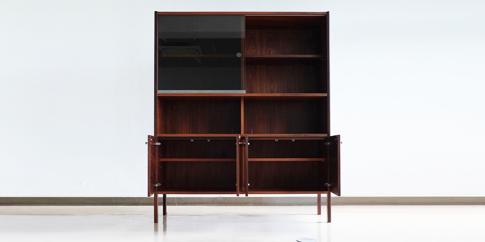 sold out】天童木工キャビネット・ローズウッド（USED） | D&DEPARTMENT