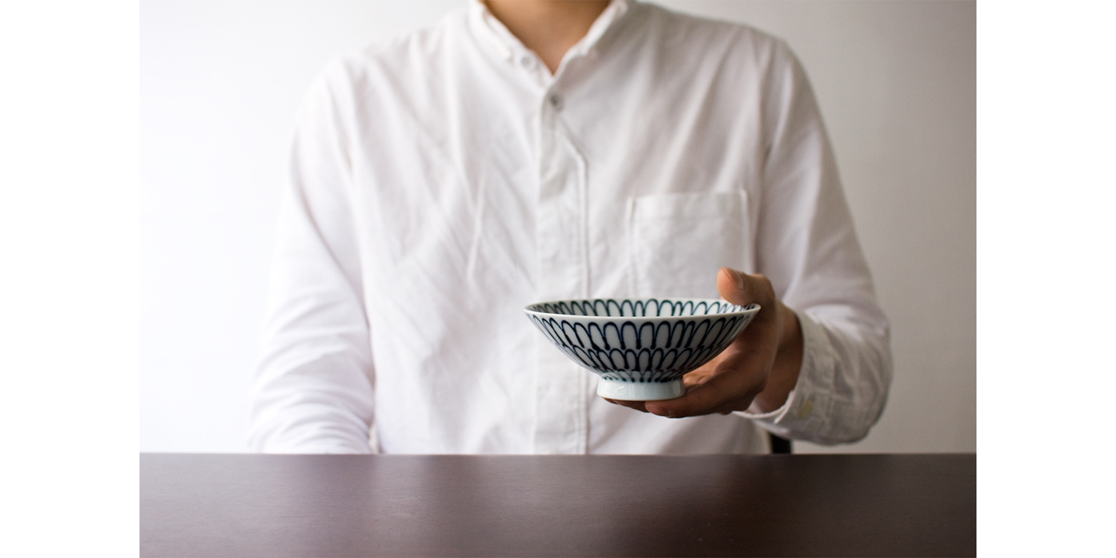 森正洋デザイン 平形めし茶碗・Q-58 | D&DEPARTMENT