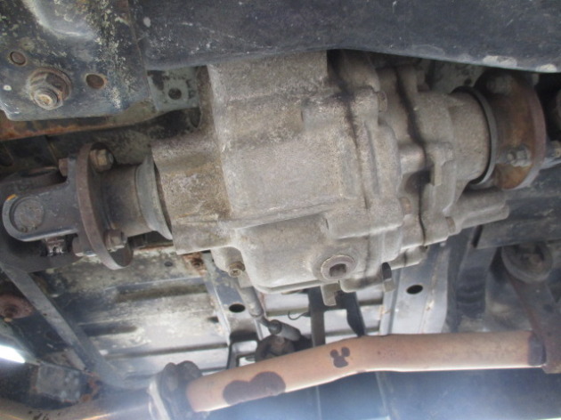 JA11ジムニーのトランスファーとリアプロペラシャフト交換が完了