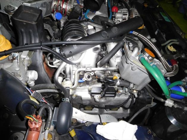 インプレッサ GC8 EJ20 パワーFC 現車セッティング 始まる。｜車の