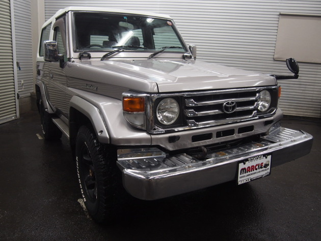 ランクル70 FRPトップ 希少グレードZX MT5速 入荷