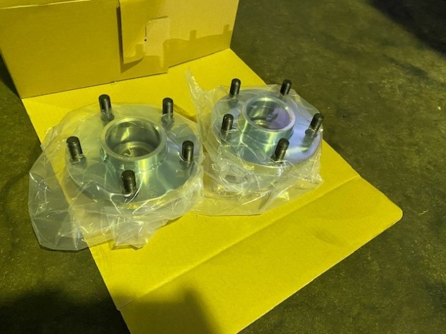 180SX GT-1モータースポーツ 5穴変換ハブ 交換！｜チューニング