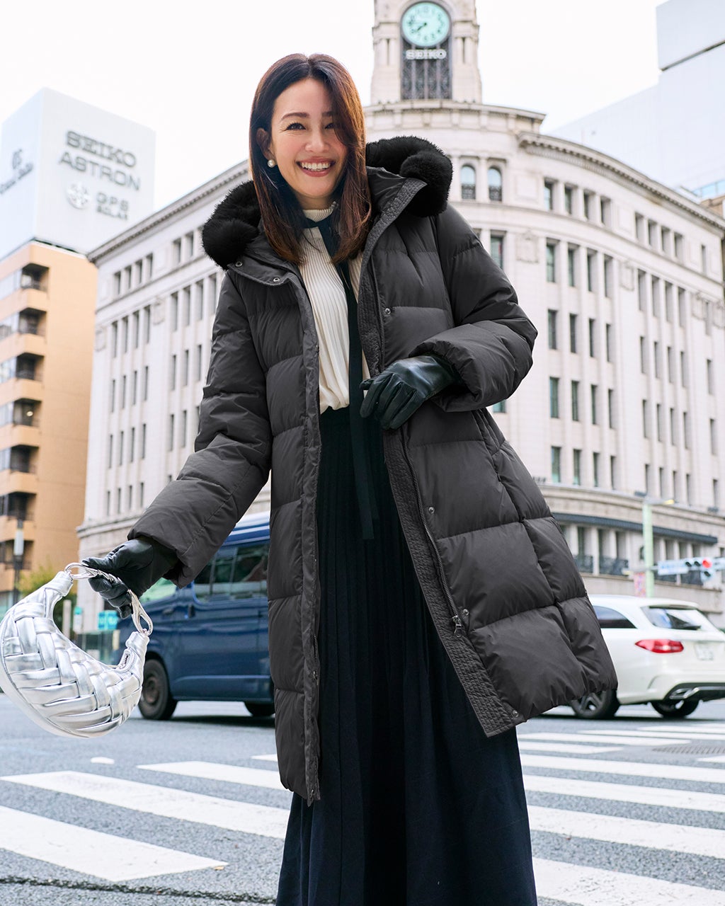 レディース ロングダウン（ブラック）一覧/40代50代からのファッション