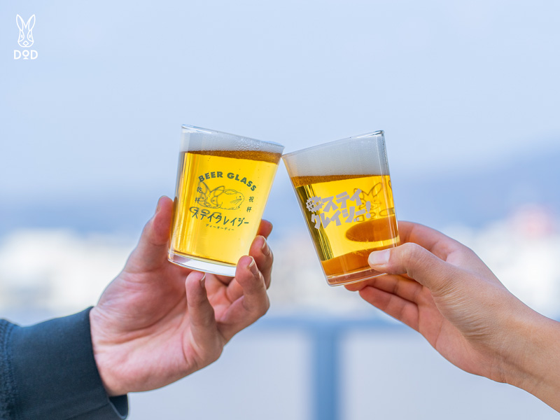 カンパイバニーグラス（2個セット）MG2-110-CL - DOD（ディーオー