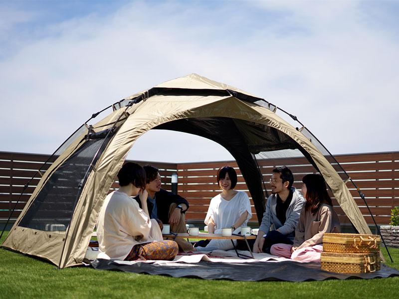 わがやのシェード（タン） T5-721-TN - DOD（ディーオーディー）【公式