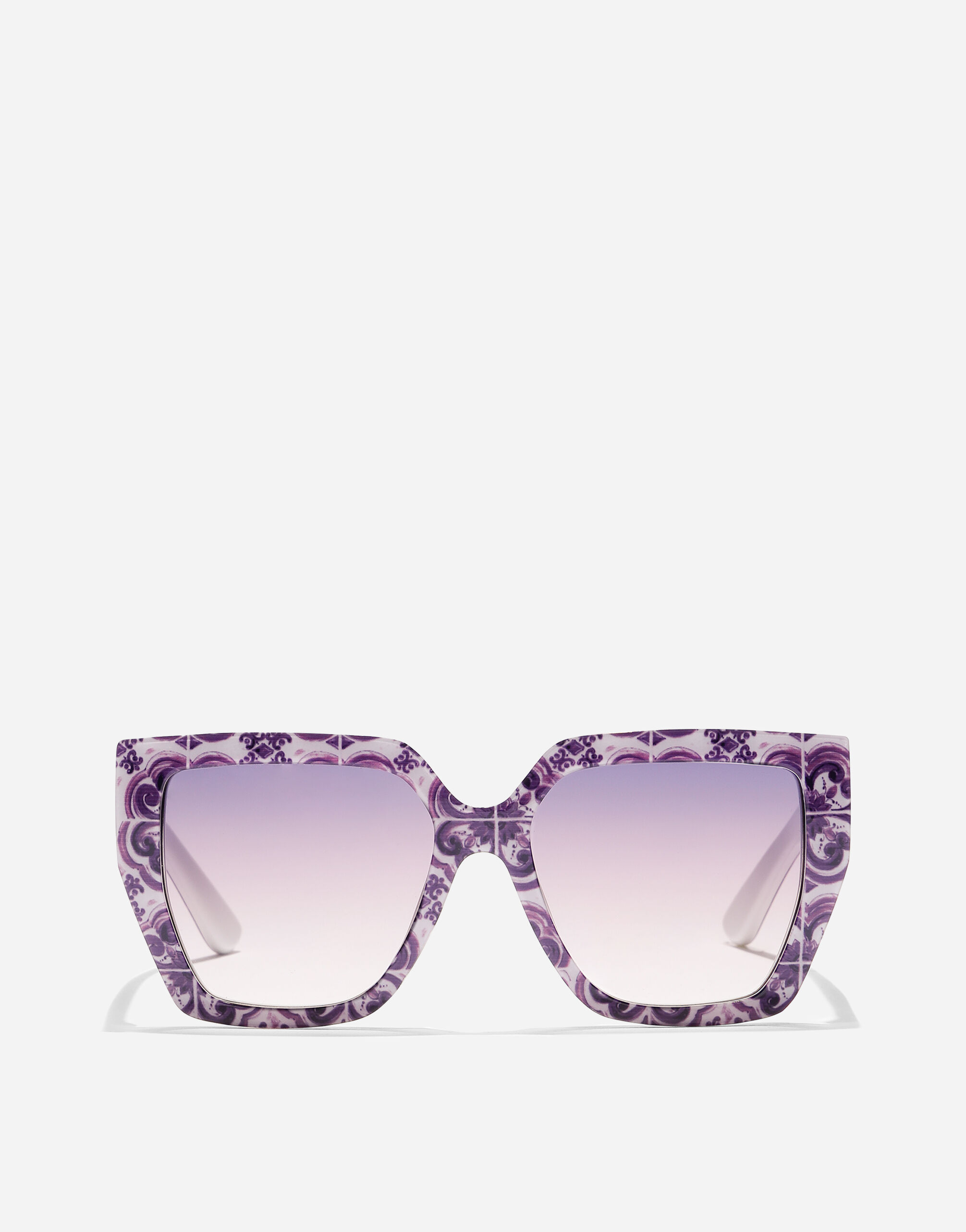 Maiolica viola sunglasses in Violet maiolica print for Women