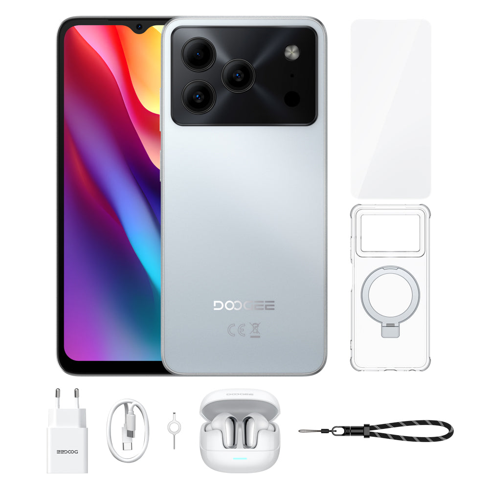 DOOGEE Note56 - 8.45mm Slim Android 16 Smartphone | 6150mAh, 90Hz