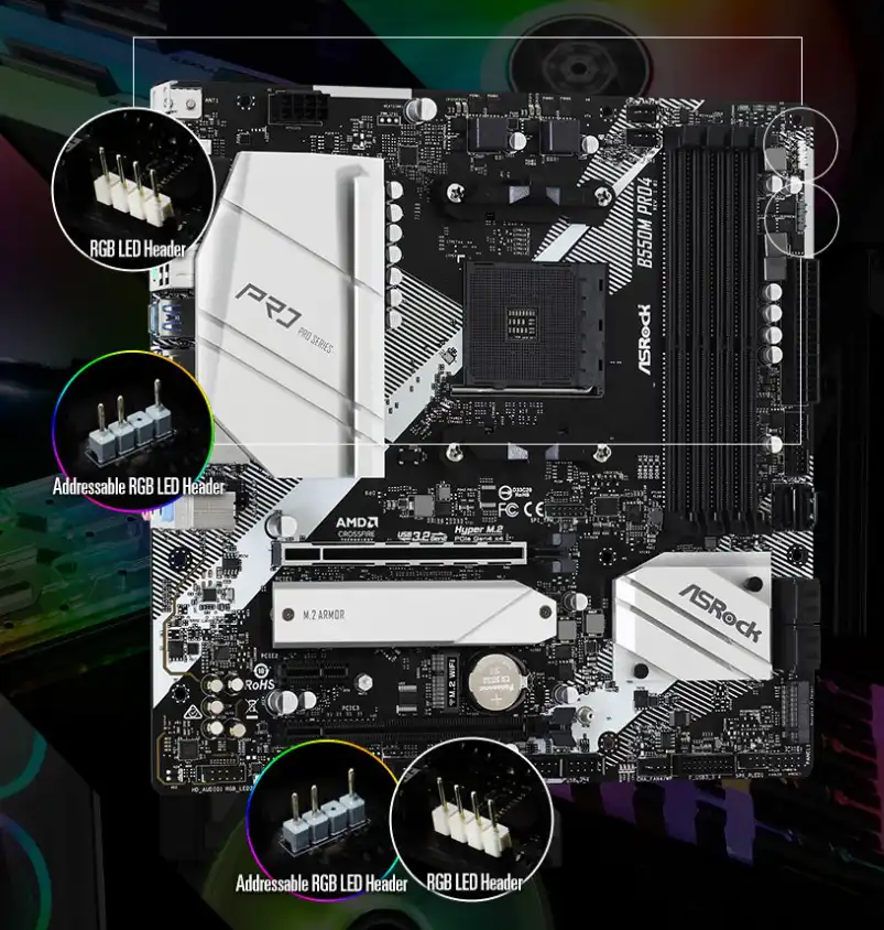 ASRock B550M Pro4 (B550 AM4 MicroATX) ｜ パソコン通販のドスパラ