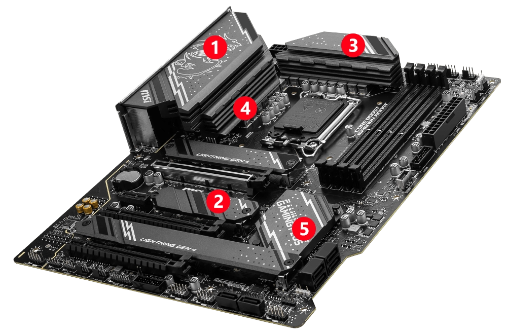 MSI Z790 GAMING PLUS WIFI (Z790 1700 ATX) ｜ パソコン通販の