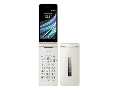 AQUOS ケータイ3 805SH ホワイト SoftBank版SIMフリー｜中古スマホ