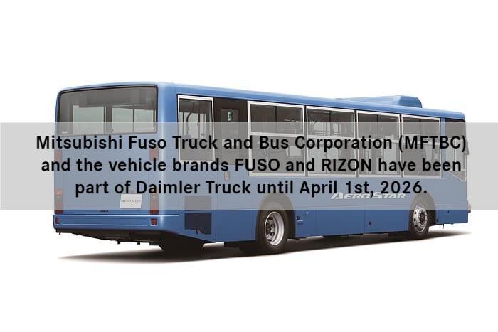 Mitsubishi Fuso launches a new model of the Aero Star city bus