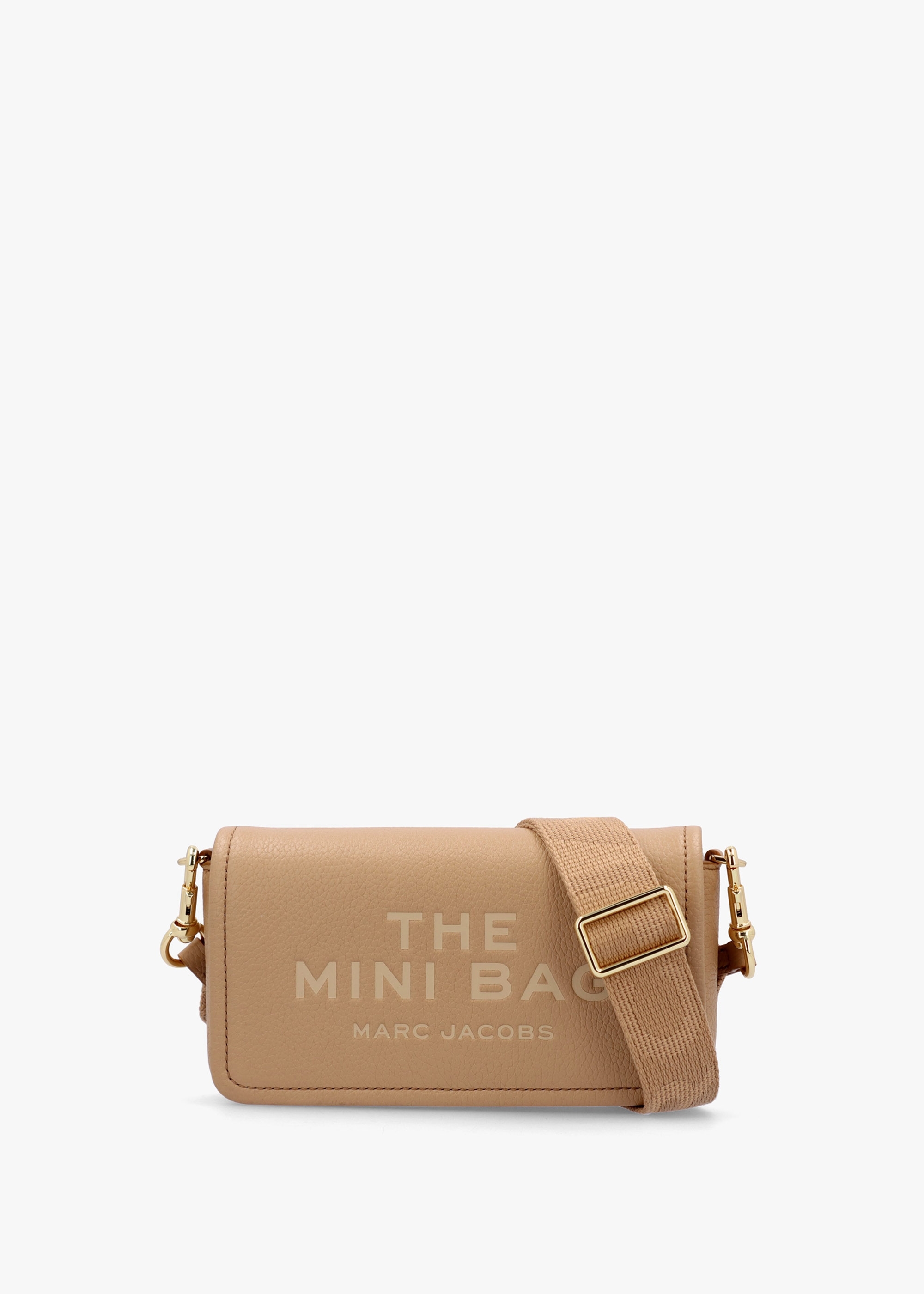 Marc Jacobs The Leather Mini Camel Cross-Body Bag