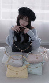 キルティングチェーンハンドミニバッグ – Darich (ダーリッチ)