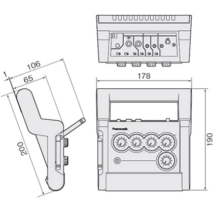 ワイヤレス 送信機 Panasonic パナソニックのレンタル | ワイヤレス