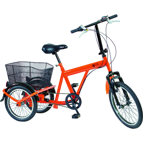 災害時用ノーパンク三輪自転車 ハザードランナートライ THR5503 TRUSCO