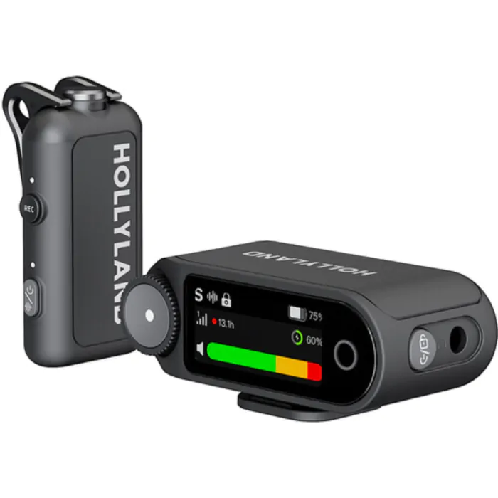 Hollyland LARK MAX 2 Solo – Microfone Wireless Profissional