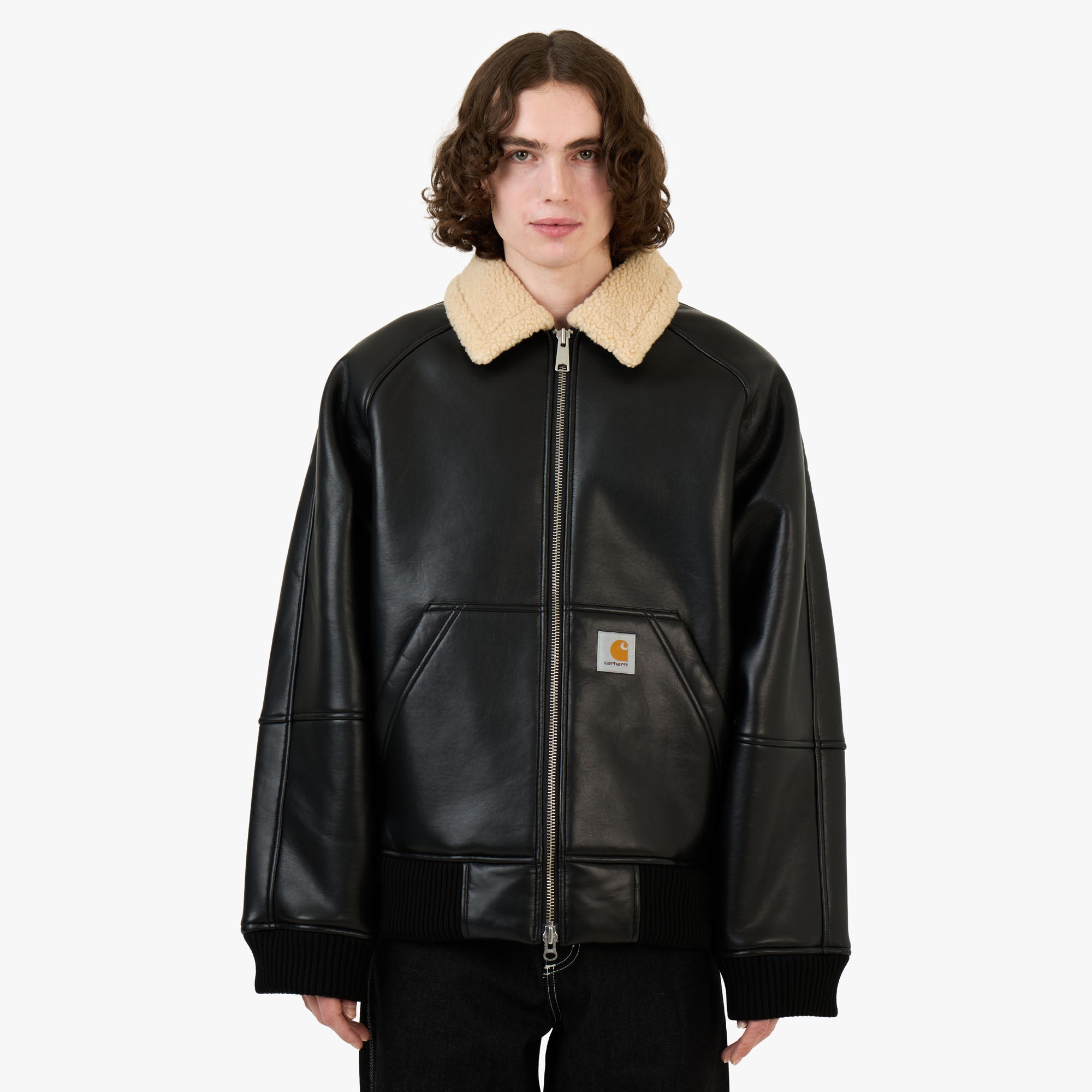 Carhartt Wip Shepton Jacket Black/Natural – Livestock