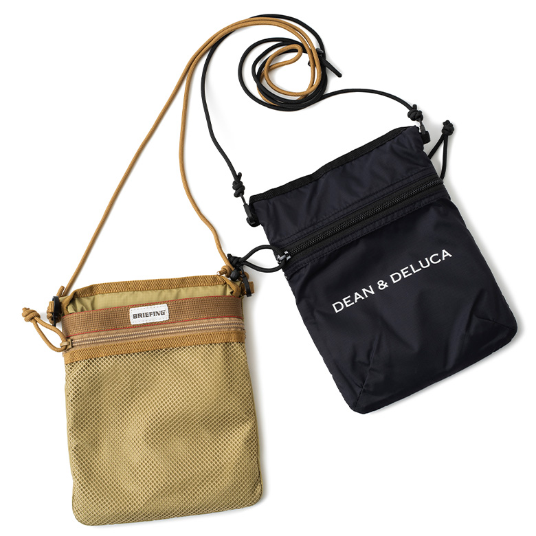 10月19日11時発売＞DEAN & DELUCA × BRIEFING サコッシュトートバッグ