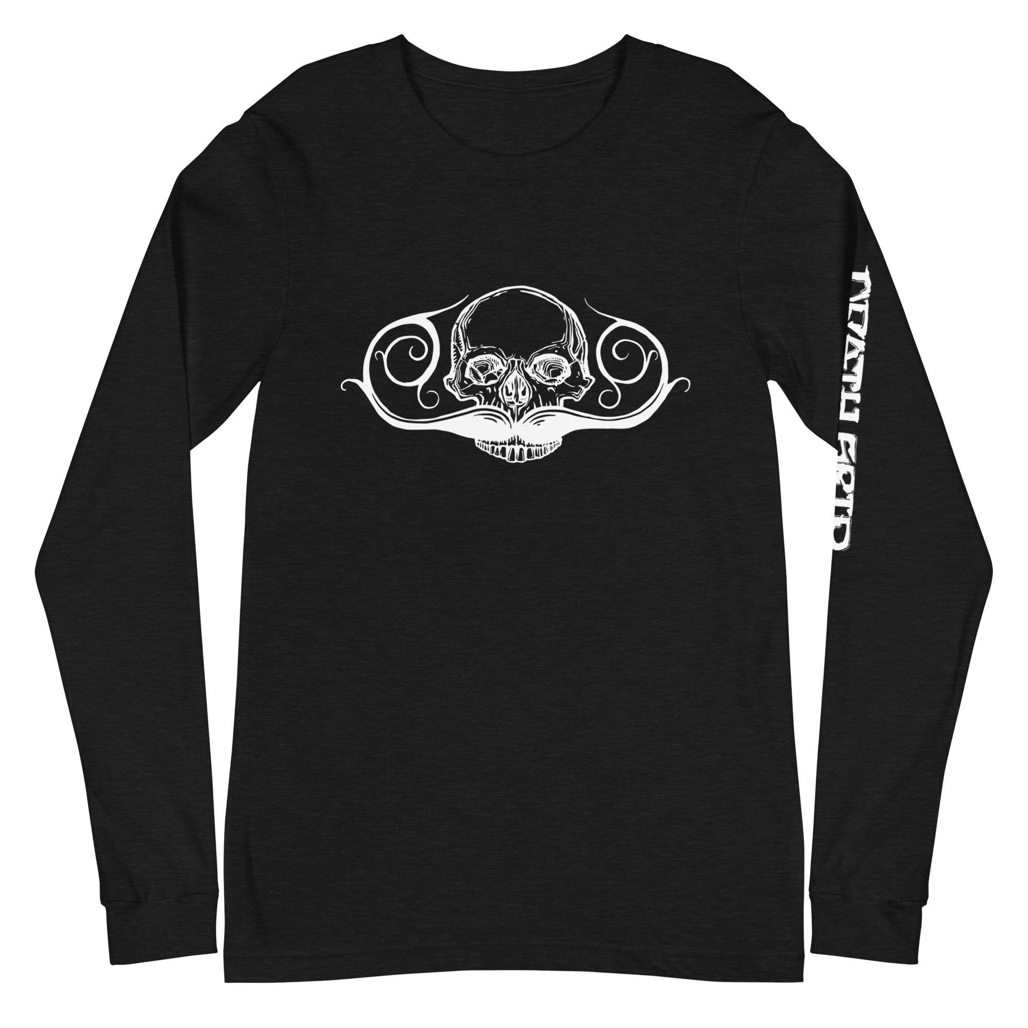 Death Grip Skull Long Sleeve T-Shirt – Death-Grip