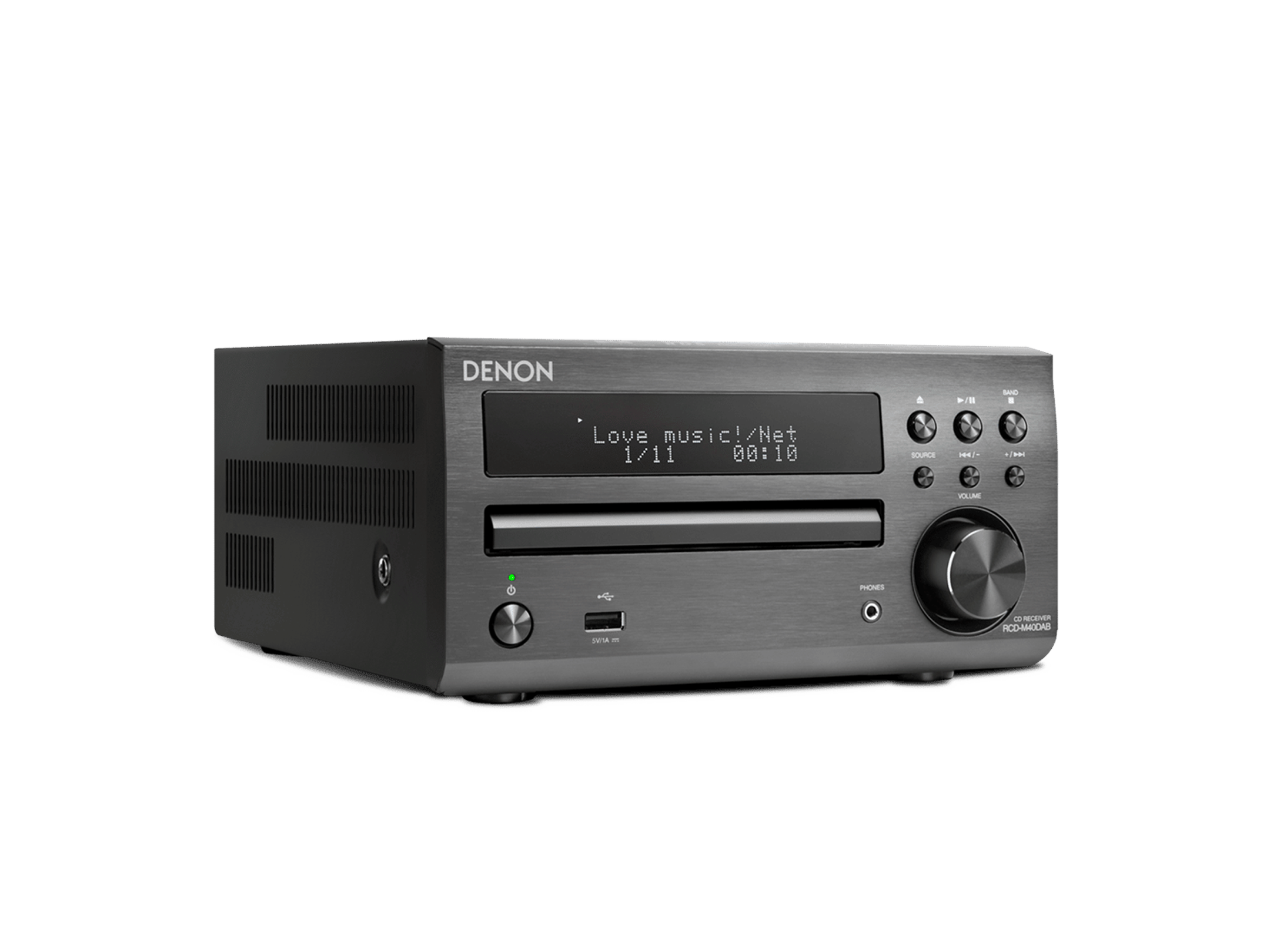 D-M40 - This compact music system is perfect for high-quality