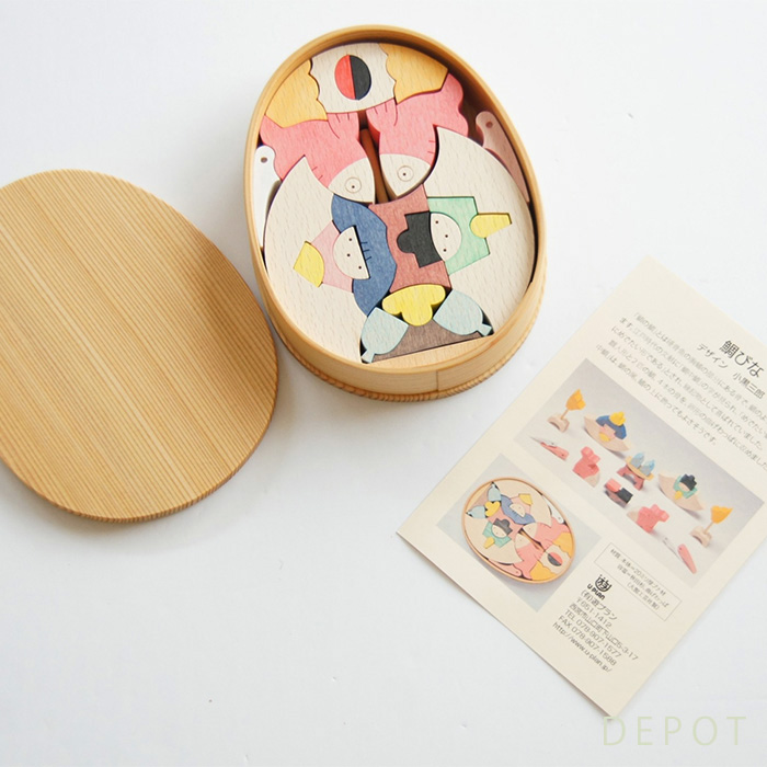 小黒三郎・ひな人形 KH417 【鯛びな】遊プラン お節句 木のおもちゃデポー