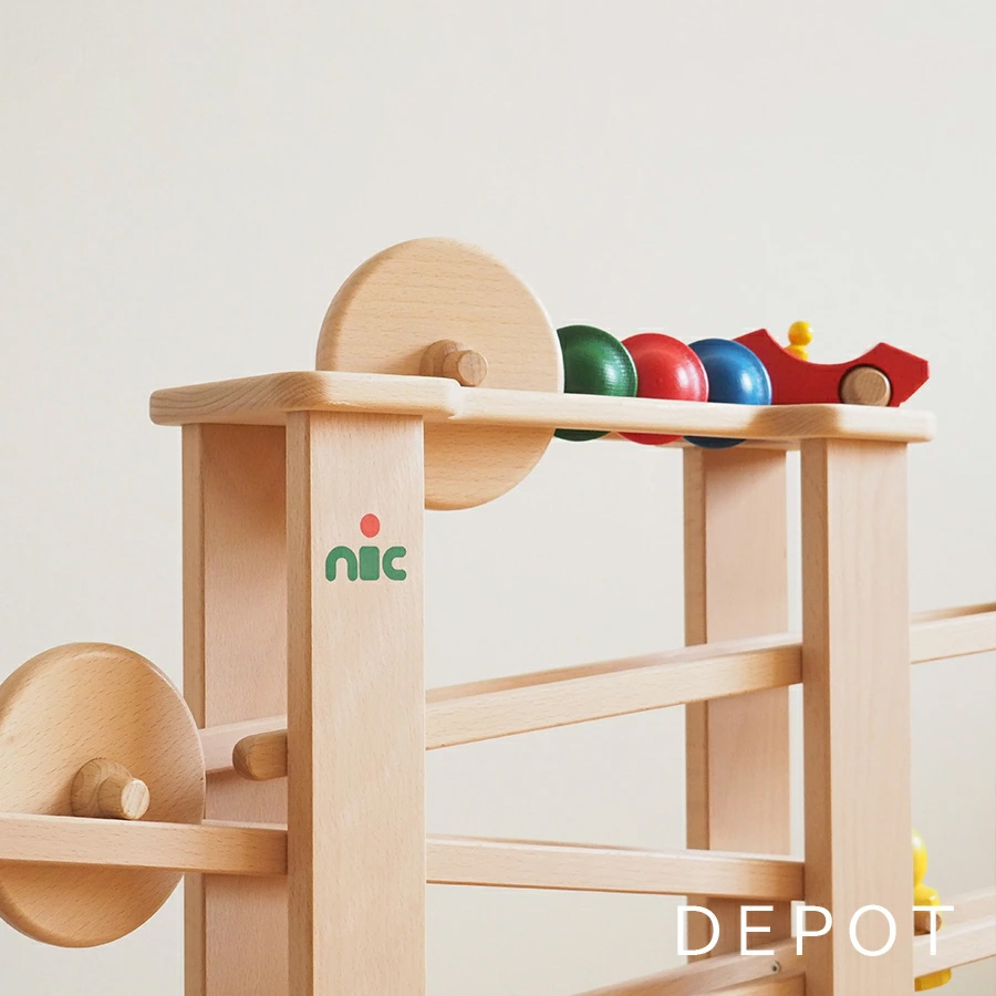 ニック社 ニックスロープ ミディ 高さ65cm nic ビー玉転がし 玉落とし