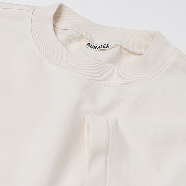 SUPER HIGH GAUGE NAPPED SWEAT TEE (A22ST02NU) | AURALEE