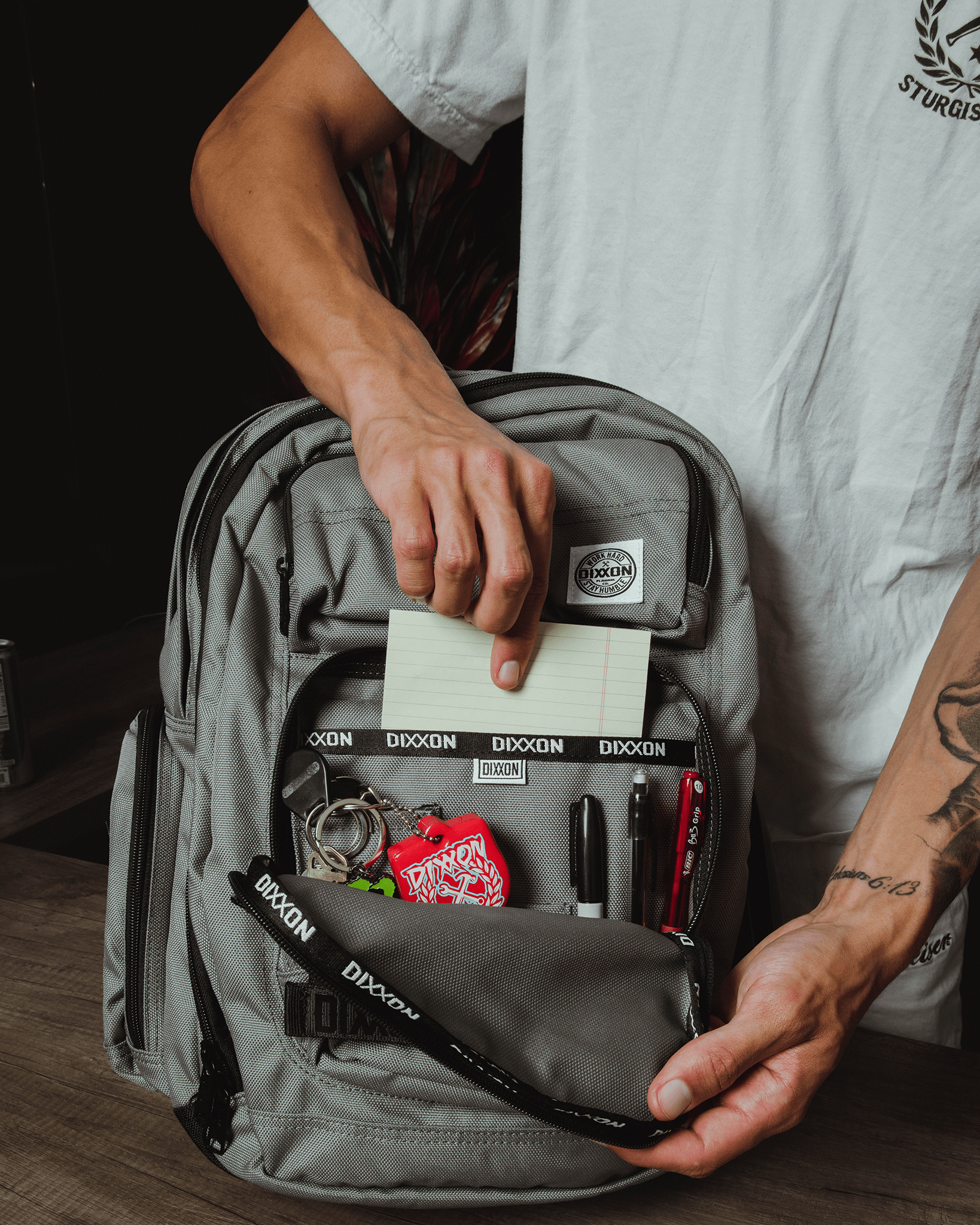 Dixxon's Canvas Work Bag 2.0 - Gray: Shop Now