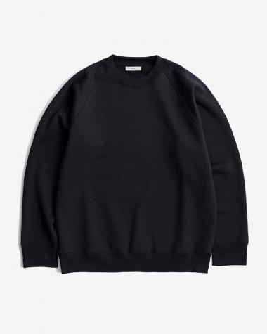 ZERO TSURI URAKE SWEATSHIRT / BLACK | ATON (MEN)(エイトン) | SWEAT