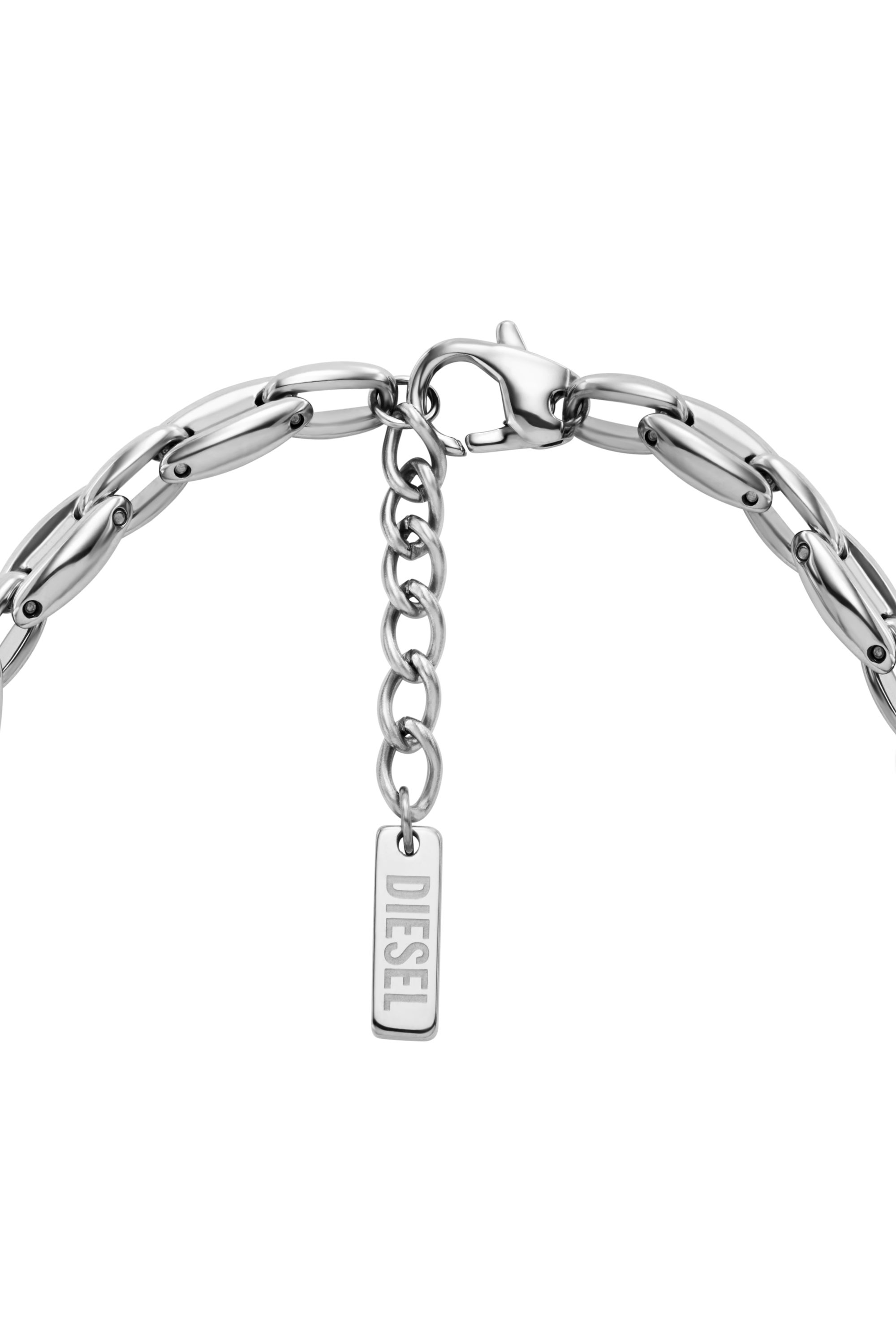 様 DIESEL DX159900DJW シルバーブレスレット DX1599040 ブレスレット